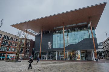 Das Fries Museum in Leeuwarden (Friesland), Europäische Kulturhauptstadt 2018, am 11. Dezember 2017.