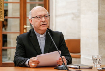 Juan Ignacio Gonzalez Errazuriz, Bischof von San Bernardo (Chile), am 18. Mai 2018 im Vatikan.