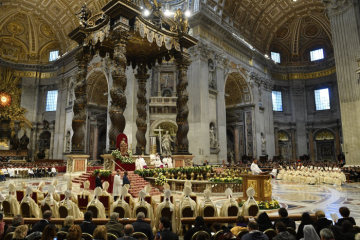 Gottesdienst im Petersdom mit Papst Franziskus zum katholischen "Welttag der Armen" am 18. November 2018 im Vatikan.