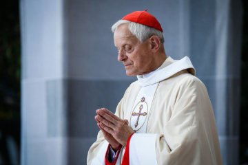 Kardinal Donald William Wuerl, Erzbischof von Washington, bei einem Gottesdienst in Washington am 23. September 2015.