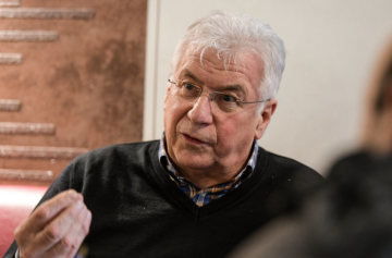 Alfons Velz, Regisseur der Schönberger Passionsspiele, in Sankt Vith (Belgien) am 20. März 2019.