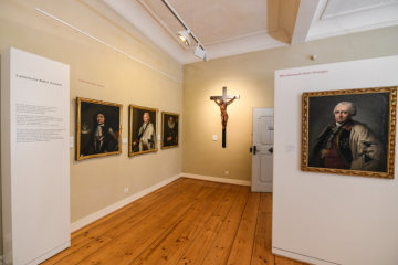 Ausstellungsraum im Deutschordensmuseum in Bad Mergentheim am 25. April 2019.