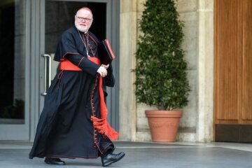 Kardinal Reinhard Marx, Vorsitzender der Deutschen Bischofskonferenz, im Vatikan am 12. Februar 2015.