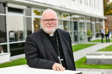 Kardinal Reinhard Marx, Vorsitzender der Deutschen Bischofskonferenz (DBK), am 17. Oktober 2017 in Bonn.