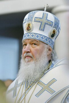 Kyrill I., Patriarch von Moskau und ganz Russland, am 4. Dezember 2016 in Paris.