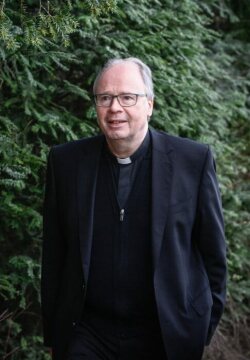 Stephan Ackermann, Bischof von Trier, am 7. März 2022 in Vierzehnheiligen.