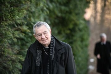 Ludwig Schick, Erzbischof von Bamberg, am 7. März 2022 in Vierzehnheiligen.