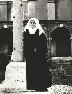 Therese von Lisieux im Karmel in Lisieux. (Aufnahmedatum unbekannt)