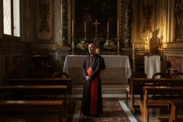 Kardinal Luis Francisco Ladaria Ferrer, Präfekt der Kongregation für die Glaubenslehre, in einer Kapelle am Sitz der Glaubenskongregation am 4. Mai 2019 im Vatikan.