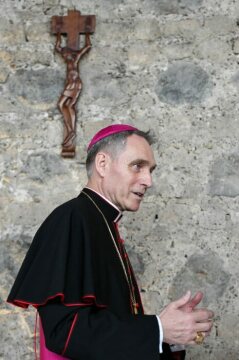 Erzbischof Georg Gänswein, Präfekt des Päpstlichen Hauses, am 16. März 2019 in Bonn.