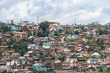 Blick auf die Häuser am Hang in Bukavu (Kongo) am 4. Mai 2018.
