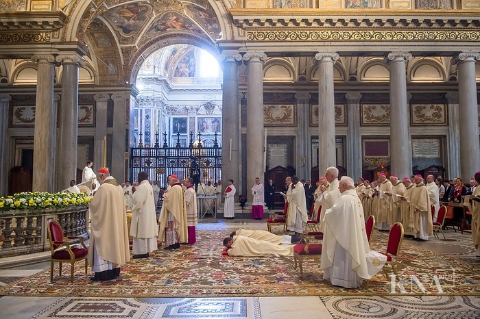 Bischofsweihe in der Basilika Santa Maria Maggiore